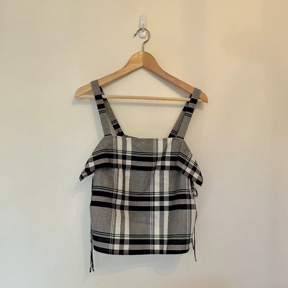 Plaid Club Monaco Camisole - Picture 1 of 3